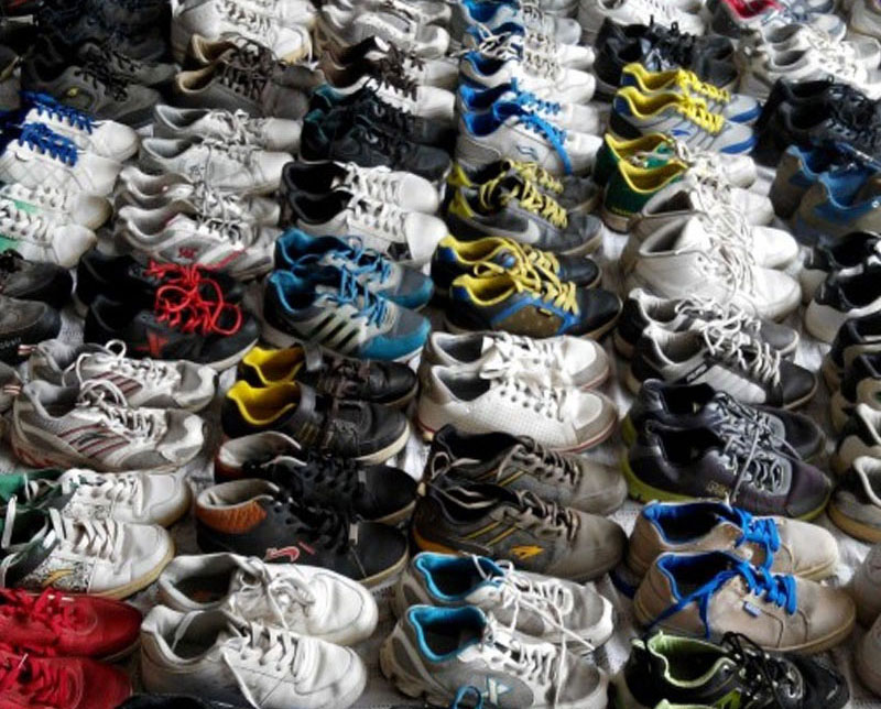 专业回收旧鞋子